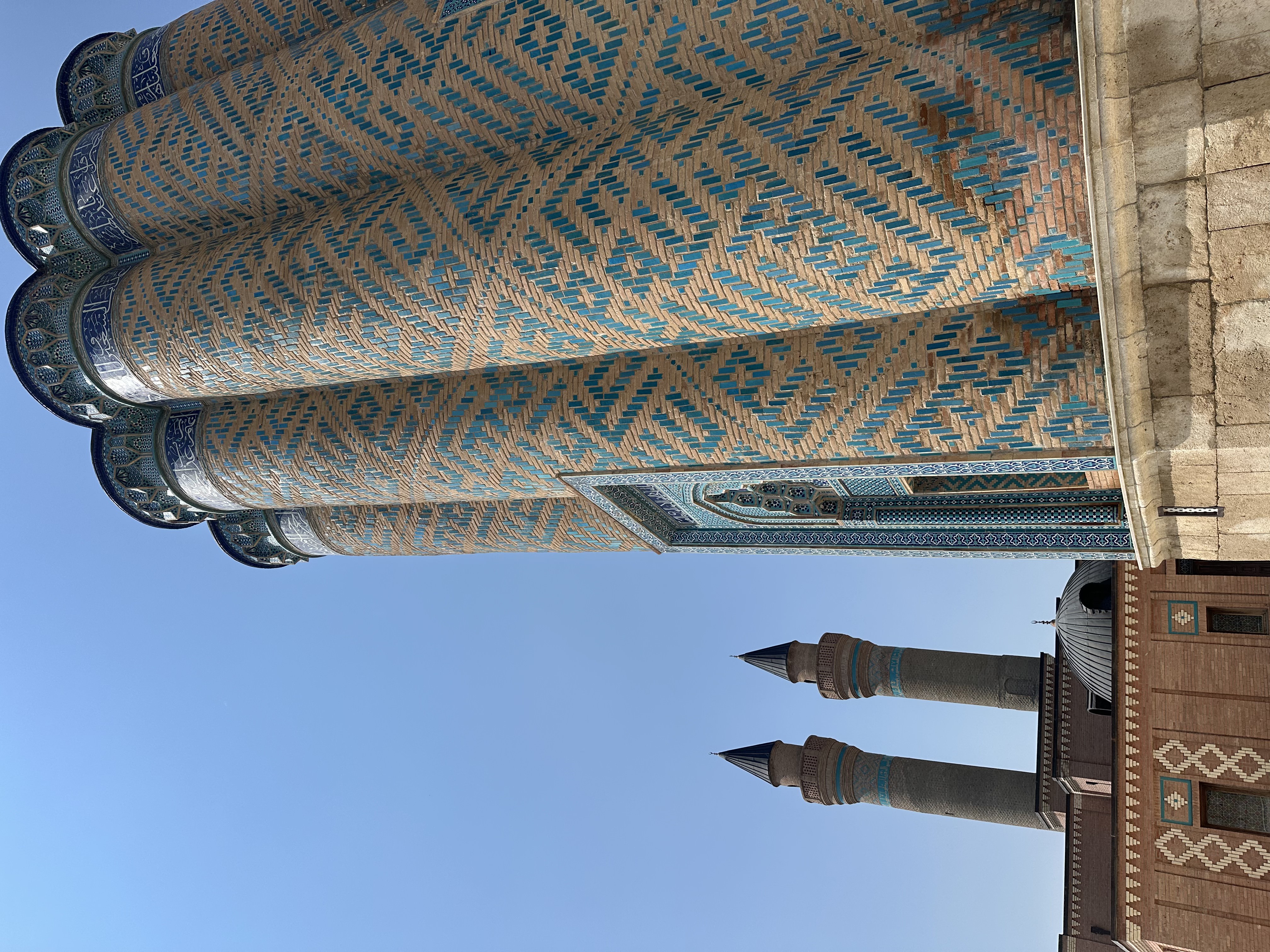 The Mausoleum and Minarets in Qarabaghlar, Nakhichevan